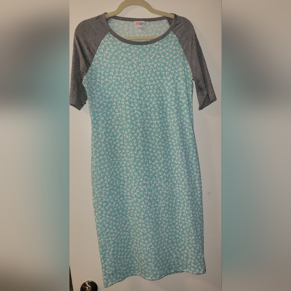 Lularoe Disney Minnie & Mickey Julia‎ Dress size Med